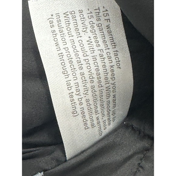 ANDREW MARC White/Black Quilt Lined Insulated Zip/Snap Faux Fur Hood JACKET XL - Picture 15 of 16